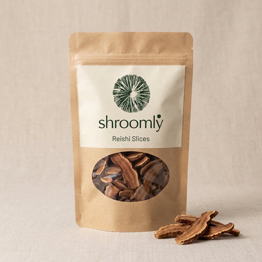 Reishi (Ganoderma) Slices