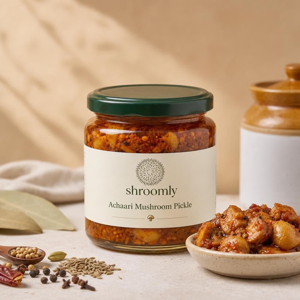 Achaari Mushroom Pickle